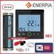 Инфракрасный пленочный теплый пол Enerpia 220Вт/м&sup2; 1м&sup2; (0.5м х 2м) /220Вт под ламинат с сенсорным программируемым терморегулятором TWE02 Wi-Fi белым или черным EnerpiaTW02 фото 2