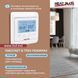 Пленочный теплый пол под ламинат Heat Plus 220Вт/м&sup2; 1м&sup2; (0.5м х 2м) /220Вт с программируемым терморегулятором E51 белый или черный HeatPlusE51 фото 5