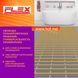 Теплый пол электрический Flex 0,5м&sup2;-0,6м&sup2;/ 88Вт (5м) нагревательный кабель под плитку 17,5 Вт/м с программируемым терморегулятором E51 белый или черный flexcabelE51 фото 7
