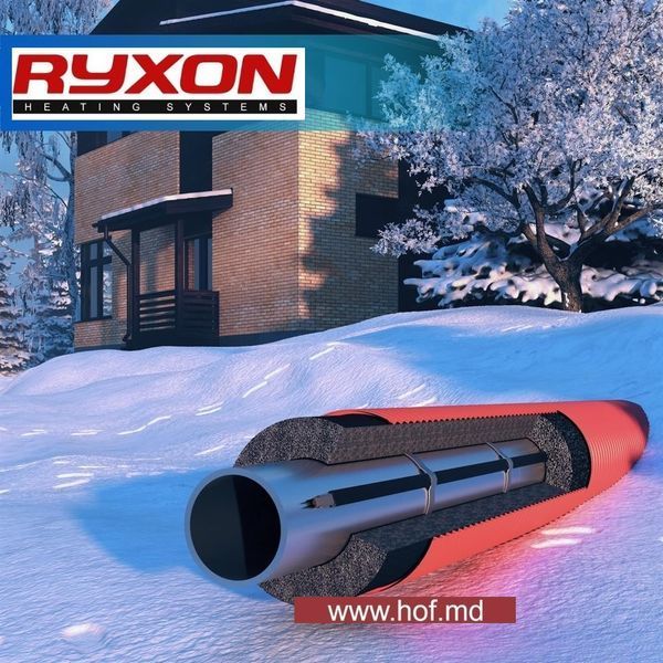 Саморегулирующийся нагревательный кабель Ryxon LSR-26-CR 26 Вт/м для обогрева труб, трубопроводов и кранов Ryxon26 фото